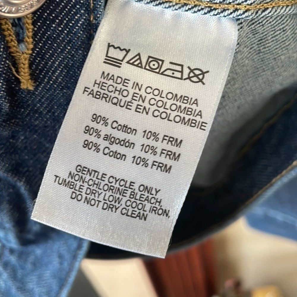 Brand New Michael Kors Admiral Blue Denim Button Up Jean Jacket - Picture 11 of 16